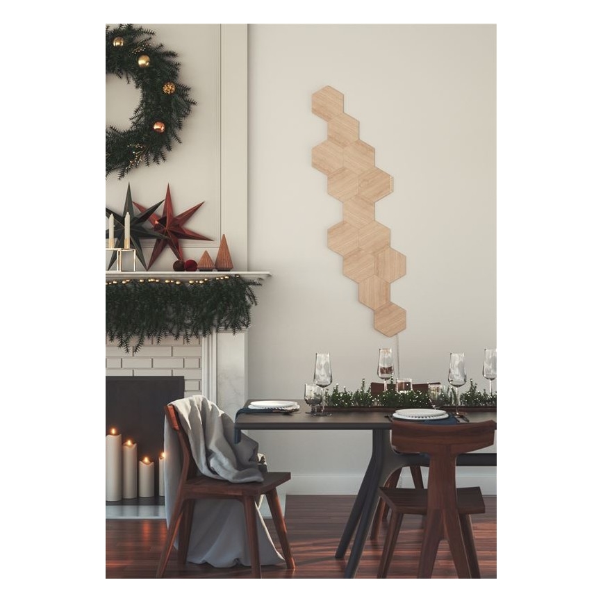 Nanoleaf - SET 13x Dimbaar LED paneel HEXAGONS LED/2W/230V Wi-Fi
