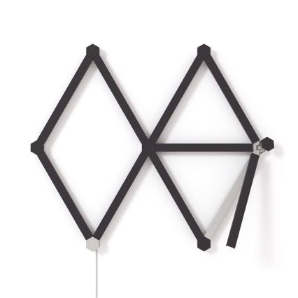 Nanoleaf - Set railhoezen LINES 9 st. zwart mat