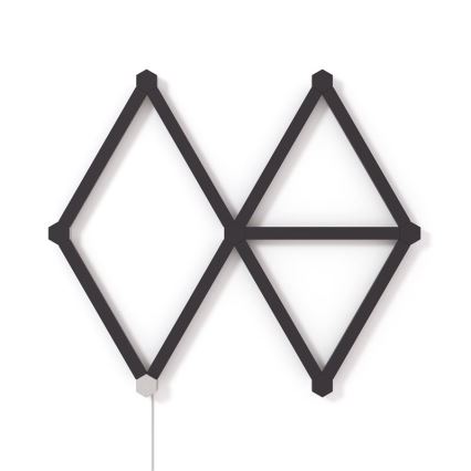 Nanoleaf - Set railhoezen LINES 9 st. zwart mat