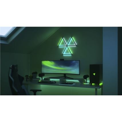 Nanoleaf - SET 9x LED RGBW Dimbaar rails LINES LED/2W/230V 1200-6000K Wi-Fi