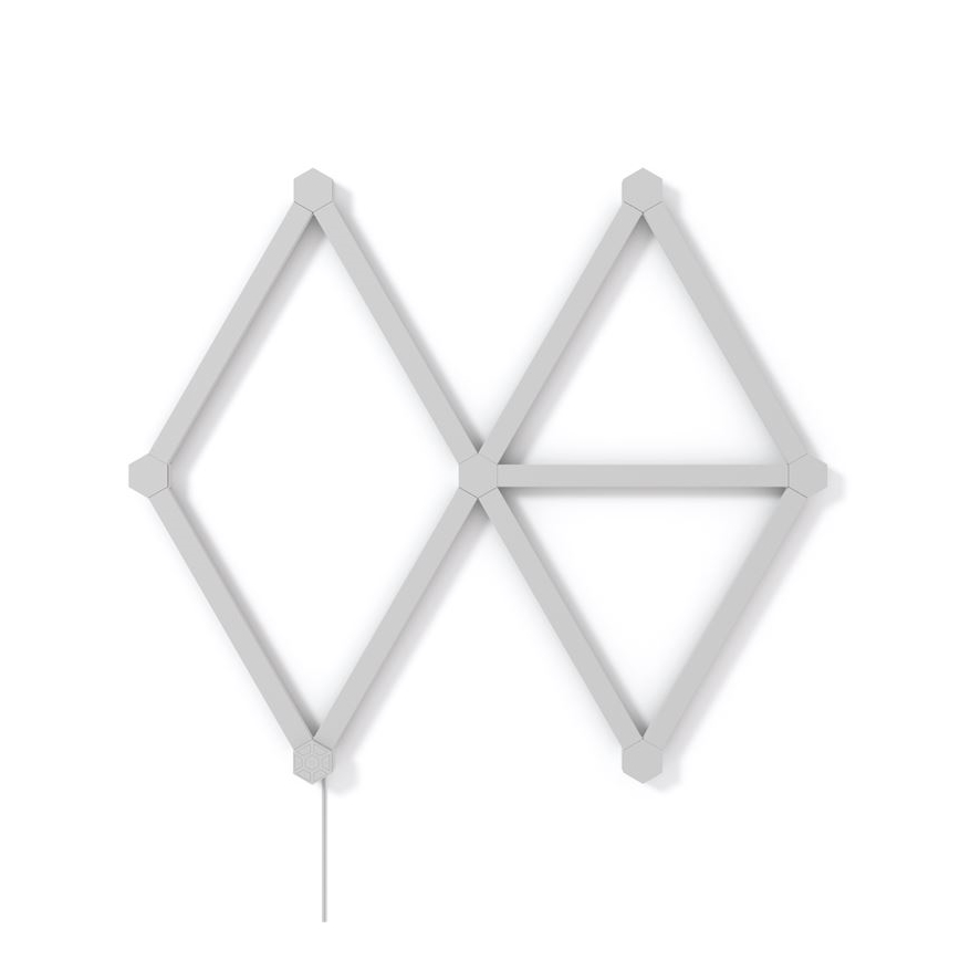 Nanoleaf - SET 9x LED RGBW Dimbaar rails LINES LED/2W/230V 1200-6000K Wi-Fi