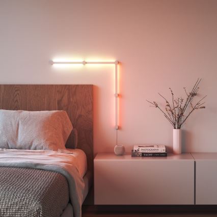 Nanoleaf - SET van 4x LED RGBW dimbare strip LINES LED/2W/230V 1200-6000K Wi-Fi