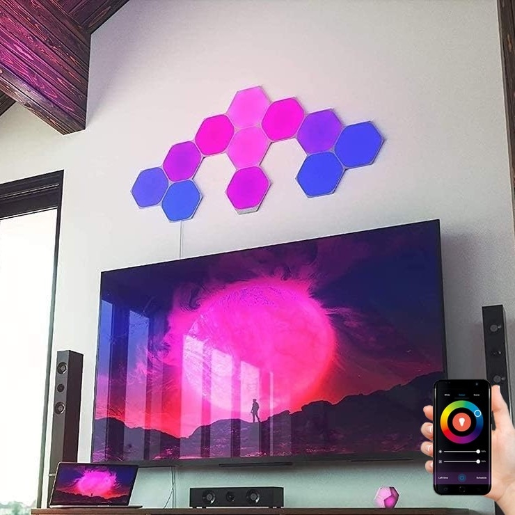 Nanoleaf - SET 15x LED RGB Dimbaar lichtpaneel LED/2W/230V 1200-6500K Wi-Fi