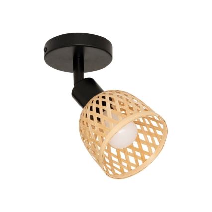 Настінний точковий світильник Atmosphera LIO 1xE27/25W/230V з бамбука