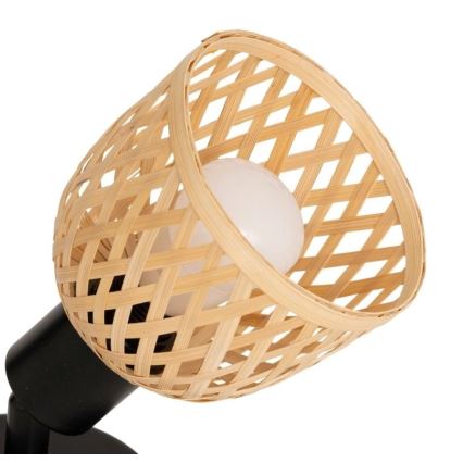 Настінний точковий світильник Atmosphera LIO 1xE27/25W/230V з бамбука