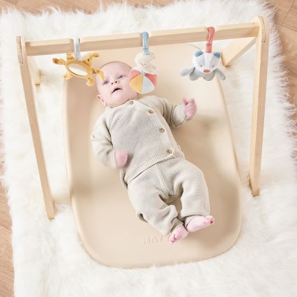 Nattou - Aankleedkussen SOFTY 50x70 cm beige