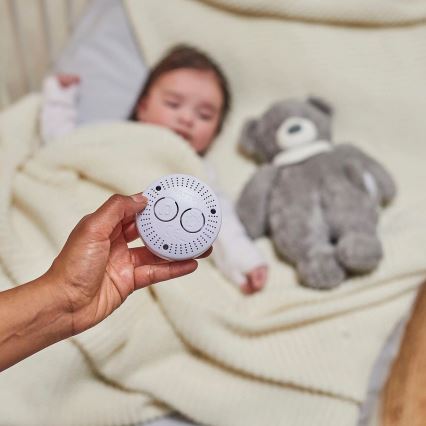 Nattou - Lekker knuffelen met een melodietje en lichtje SLEEPY BEAR 4in1 grijs