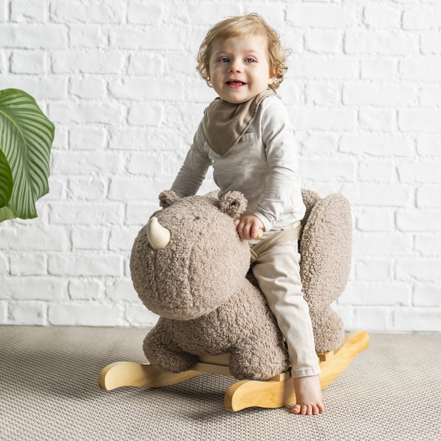 Nattou - Rocking toy TEDDY neushoorn
