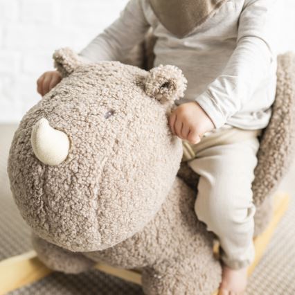 Nattou - Rocking toy TEDDY neushoorn