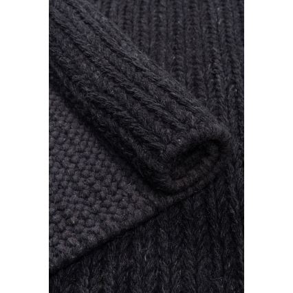 Natuurlijk vloerkleed FIR WOOL 120x170 cm 2600 g/m² antraciet