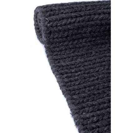 Natuurlijk vloerkleed FIR WOOL 120x170 cm 2600 g/m² antraciet