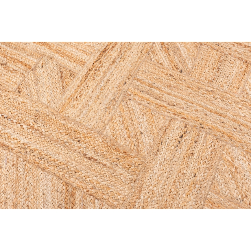 Natuurlijk vloerkleed JUTA 70x140 cm beige