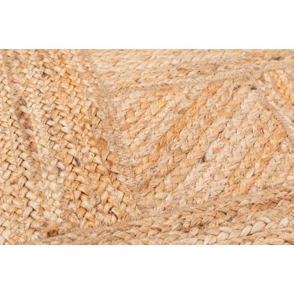 Natuurlijk vloerkleed JUTA 70x140 cm beige