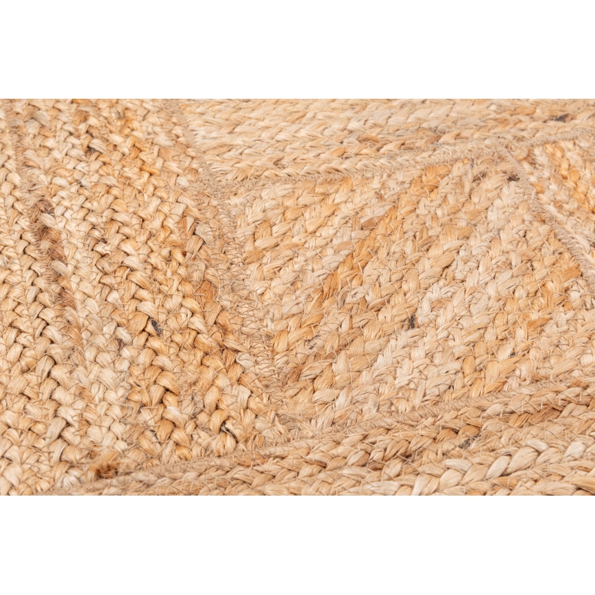 Natuurlijk vloerkleed JUTA 70x140 cm beige