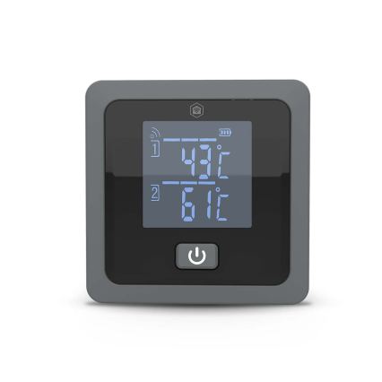 SmartLife slimme digitale vleesthermometer met LCD-display 0-300 °C 2xAAA