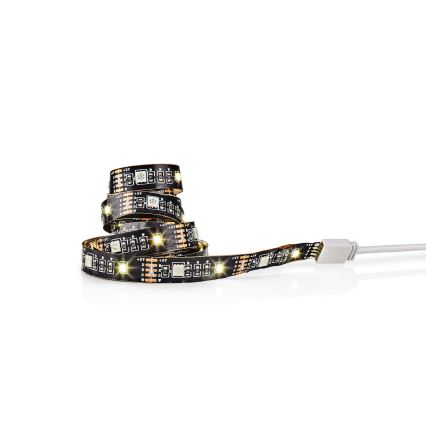 Dimbare LED RGB Strip SmartLife 2,4m LED/4W/5V