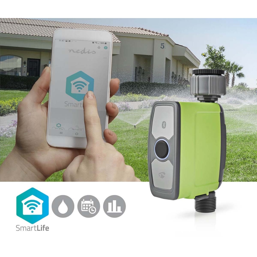 Slim Irrigatie Systeem 4xAA IP54