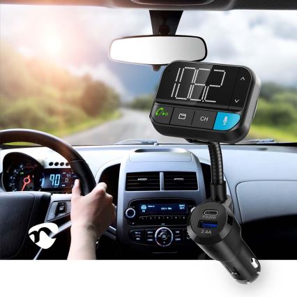 FM-autozender met handsfreefunctie