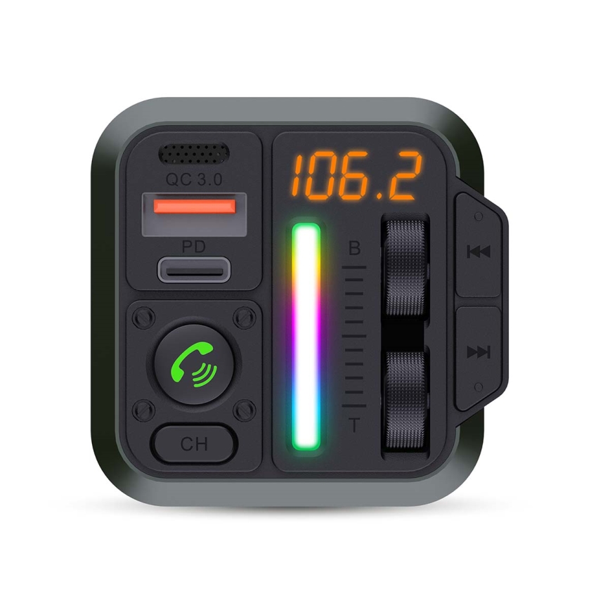 FM-autozender met handsfreefunctie