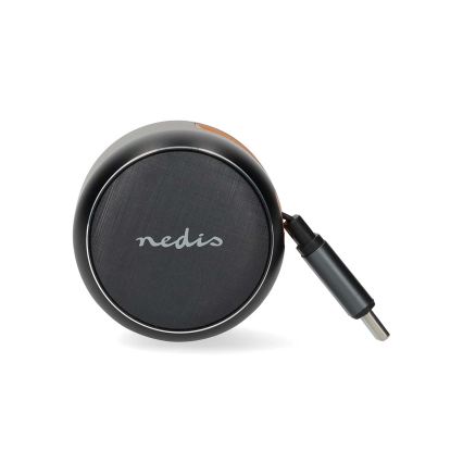 Autolader met intrekbare kabel, Power Delivery 30W, 2xUSB-C + 1xUSB-A