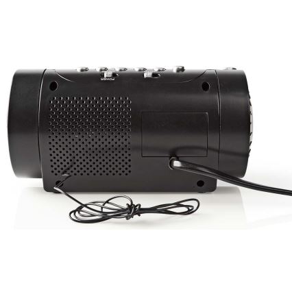 Radio Wekker met LED Display en projector 230V