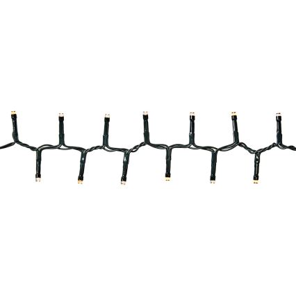 LED buitenlichtsnoer 400xLED/7 functies 11m IP44 warm wit