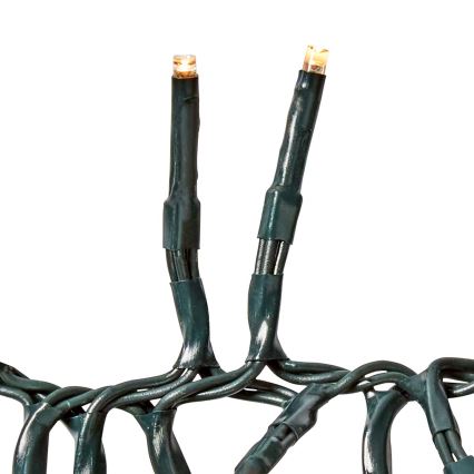 LED buitenlichtsnoer 1512xLED/7 functies 14m IP44 warm wit