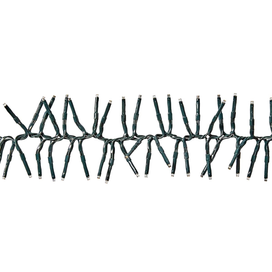 LED buitenlichtsnoer 1512xLED/7 functies 14m IP44 warm wit