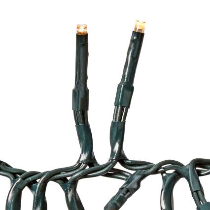 LED-lichtsnoer voor buiten, 768 LED-lampjes / 7 functies, 8,6 m, IP44, warm wit