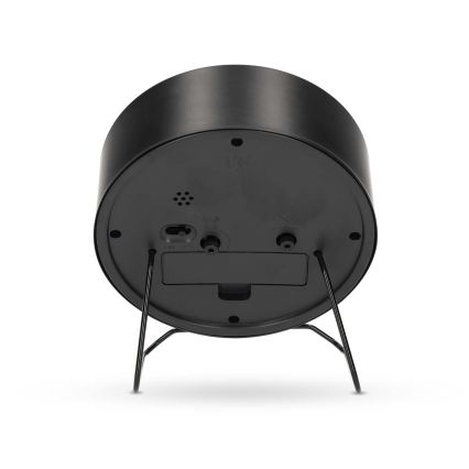 Analoog wekker 1xAA zwart