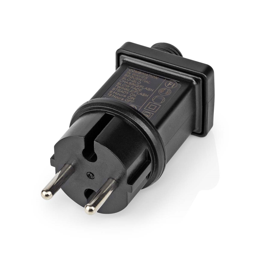 LED buitengordijn 180xLED/7 functies 10,9m IP44 warm wit