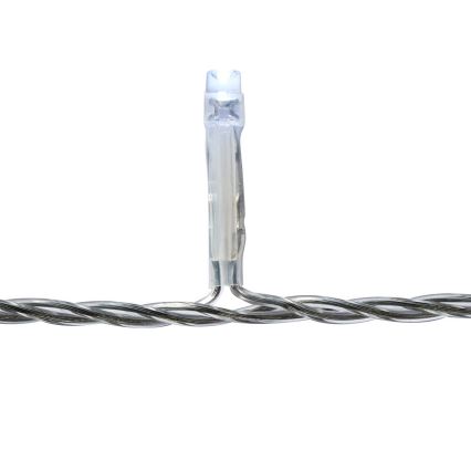 LED buitengordijn 360xLED/7 functies 14m IP44 koud wit