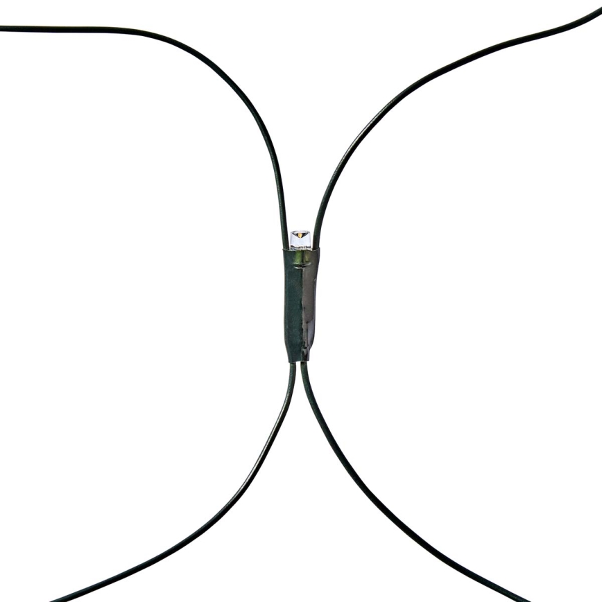 LED-buitengordijn 320 x LED / 7 functies, 6 m, IP44, warmwit