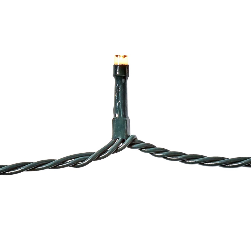 LED-lichtsnoer voor buiten 180xLED/7 functies 16,5 m IP44 warm wit