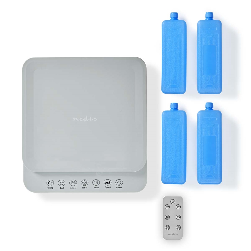 Luchtkoeler 65W/230V Wi-Fi Tuya wit + afstandsbediening