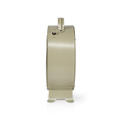 Tafelventilator RETRO 20W/230V grijs ø25 cm