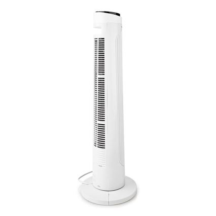 Staande ventilator 50W/230V wit + afstandsbediening