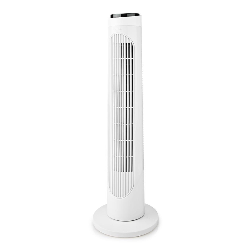 Staande ventilator 50W/230V wit + afstandsbediening