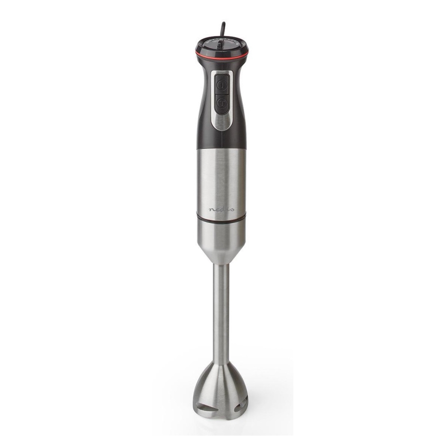 Nedis - Handmixer 4 in1 800W / 230V RVS