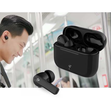 Wireless earphones met ENC IPX4 zwart