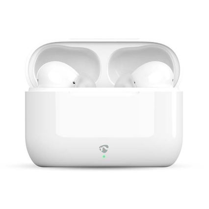 Wireless earphones met ENC IPX4 wit