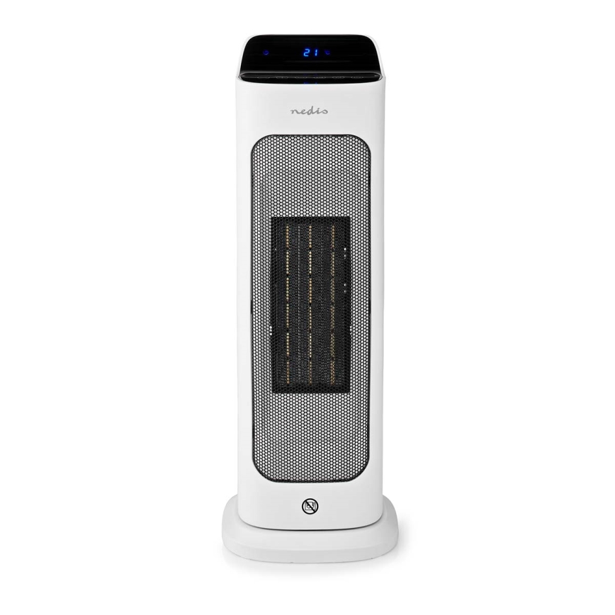 Ventilator met een keramisch verwarmingselement Smartlife 1400/2000W/230V Wi-Fi Tuya + afstandsbediening