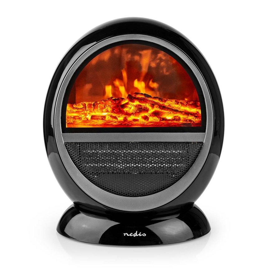 Ventilator met keramisch verwarmingselement 1000/1500W/230V zwart