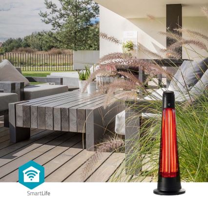 Verwarmingselement voor buiten SmartLife 600/1200W/230V Wi-Fi Tuya IP24