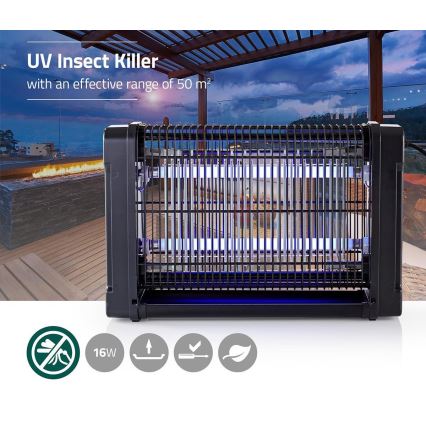 Elektrische Insecten Val UV-A/2x8W/230V 50 m²