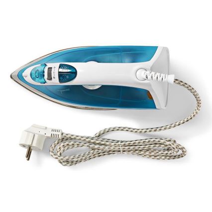 Stoom Strijkijzer 1200W/230V blauw/wit