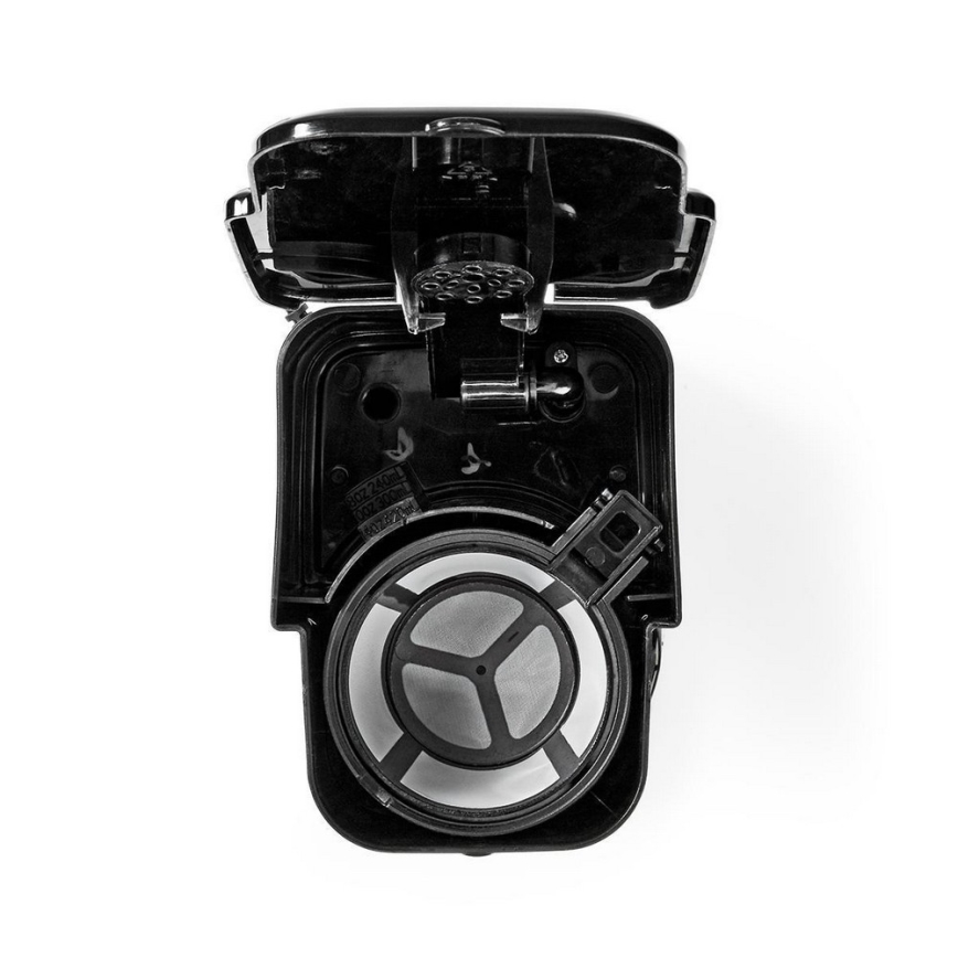 Koffiezetapparaat voor één kopje 0,42 L met timer en reisbeker