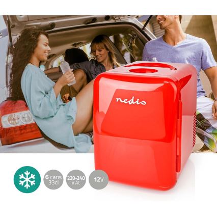 Draagbare Mini Koeler 50W/230V rood