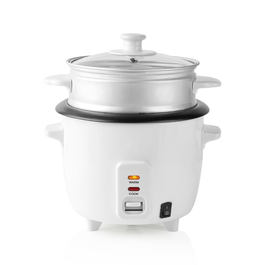 Rijstkoker 300W/230V 0,6l wit