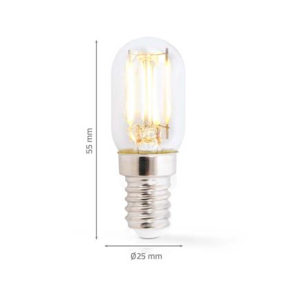 LED Koelkastlamp T22 E14/1,5W/230V 1800K